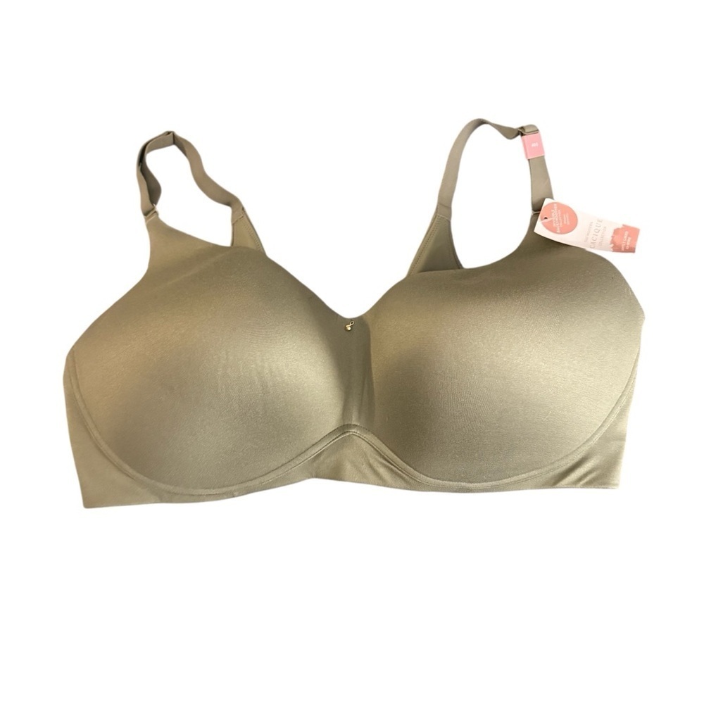 Cacique Invisible Backsmoother Collection 40G Olive Green Underwire Light Pad